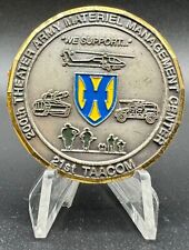 Vtg 200th Theater Army Material Management Center 21st TAACOM CDR Challenge Coin picture