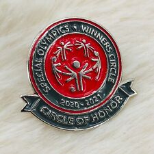 Special Olympics Winner Circle of Honor 2020 2021 Enamel Lapel Pin picture
