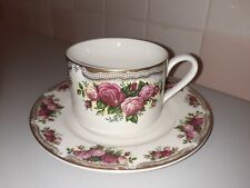 Retroneu The Prestige Collection English Roses Fine China Floral Teacup & Saucer picture