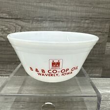 Vintage B & B Coop Oil Co Advertising Bowl Waverly Iowa Midland Products Bremer picture