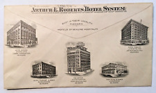 Antique Envelope Letterhead Arthur L. Roberts Hotel System picture