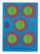 Five Moons FD-46 Victor Moscoso 1967 Postcard Country Joe & the Fish Psychedelia picture