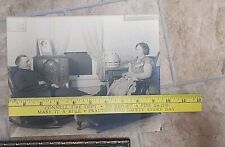 2 Black White  Photos With Wooden Frame All Vintage Man Woman 8x10 picture