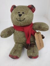 Starbucks 2009 Bearista Bear 88th Edition Holiday Bear With Red Scarf Plush Toy picture