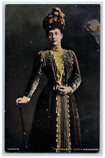 c1910's Majesty Alexandra Lafayette Studio Portrait Unposted Antique Postcard picture