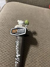 HOP CITY Brewery Co. Barking Squirrel Figure Beer Tap Handle 11” New No Box picture