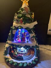 Disney Animated Musical Light Up Tree W/Train picture