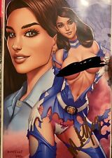 M House Blue Ranger Naughty Signed By Melinda Young picture