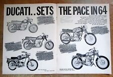 1964 Ducati Diana Monza Bronco Falcon Motorcycle Original Ad  picture
