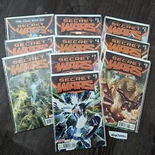 Secret Wars (2015, Marvel) #0 and #1-9 Complete Run 1st Print picture