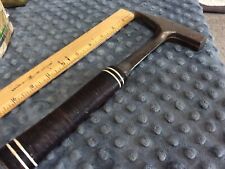 VINTAGE Leather Grip Setting Hammer 11” picture