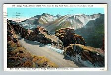 Rocky Mountain National Park CO, Longs Peak, Colorado c1939 Vintage Postcard picture
