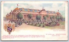 Postcard Palace Of Manufactures, Ahead As Usual, St. Louis 1904 picture