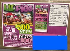 NEW pull tickets Little Pigs - Seal Card Tabs picture