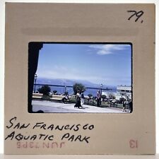 Vintage 70s 35mm Slide San Francisco CA View Of Aquatic Park picture