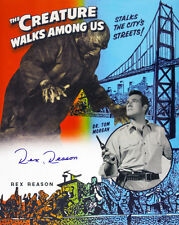 1956 Rex Reason The Creature Walks Among Us Signed LE 16x20 Color Photo (JSA) picture