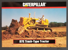 D7E Track Type Tractor 1993 Caterpillar Tractor Card #97 (NM) picture