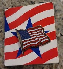 High Quality American Waving Flag Lapel Pin - Patriotic Trump U.S.A. picture