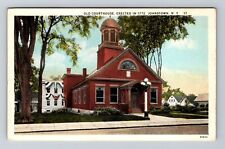Johnstown NY-New York, Old Courthouse Vintage Souvenir Postcard picture