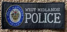 Early British WEST MIDLANDS  POLICE OBLONG CLOTH bobbies  Patch picture