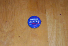 1988 CAMPAIGN BUSH / QUAYLE ELECTION PIN picture