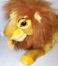 Disney The Lion King Mufasa Plush Stuffed Lion Animal Puppet Large 20