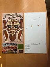Disney Animal Kingdom Giraffe Mask with Postcard picture