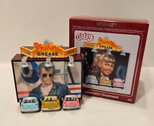 GREASE Drive-In Movie Ornament #137 Carlton Cards Heirloom Lights & Music 2008 picture