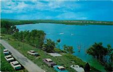 c1950s Camp Site at Lake Minatare, Scottsbluff, Nebraska Postcard picture