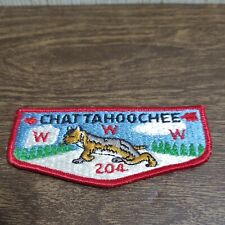 Chattahoochee Lodge 204  Order of the Arrow OA Flap picture