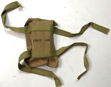  WWII US D-DAY AIRBORNE PARATROOPER RUBBERIZED FIRST AID JUMP KIT-OD#3 picture