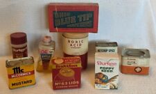 Vintage Collection Of Tins And Bottle. picture