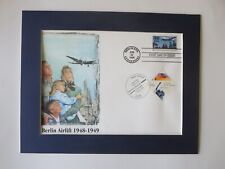 1948 - The Berlin Airlift Begins & First Day Cover for the Berlin Airlift stamp  picture