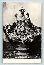 Statue of Madonna in a Church in Puebla Mexico  RPPC  Postcard F1 picture