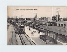 Postcard La plus grande Gare du Monde, Juvisy, France picture