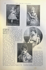 1891 Actress May Fortescue picture