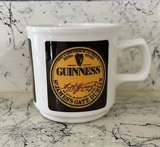 VTG Shannon Guinness Extra Stout Ceramic Coffee Mug St. James's Gate Dublin picture