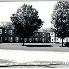 c1950s Charles City, IA RPPC Salsbury Nursing Home Assisted Living Photo PC A109 picture