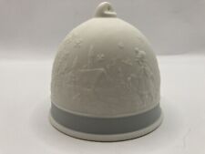 Lladro 1994 Porcelain Christmas Winter Bell Ornament - Spain picture