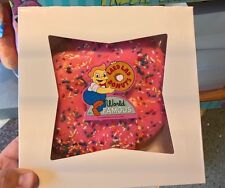 Universal Studios The Simpsons Lard Lad Donuts Large Pink Sprinkles Donut New picture