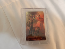 1994 Boris Vallejo Autograph Indian and Tiger Limited Edition Phone Card 1/500 picture