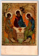 c1960s Rublev Holy Trinity Moscow Piper Art Print Vintage Postcard picture
