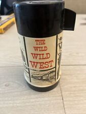 VINTAGE 1969 WILD WILD WEST THERMOS For LUNCHBOX picture