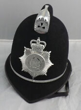 Vintage North Yorkshire British Police Helmet Christy's London England 6 5/8 picture