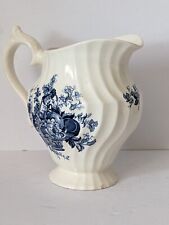 Bountiful Blue Myott & Sons Staffordshire England Pitcher 24 oz. Blue/White picture
