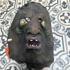 Vintage Zombie  Latex Rubber Halloween Mask The Great Coverup With Tag RARE MASK picture