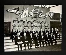 1949 Malden MA Tercentenary Company K 182 Infantry Nat'l Guardsmen Press Photo picture