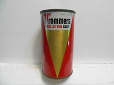 TROMMERS RED LETTER FLAT TOP BEER CAN~TROMMER BRG.,BROOKLYN,N.Y. picture