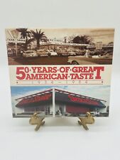 Vintage 1984 Steak 'n Shake Wall Calendar 50 Years 1934-1984 anniversary photos picture