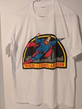 Vintage 1987 Superman T-Shirt Superman's 50th Superman Expo Cleveland DC Comics picture